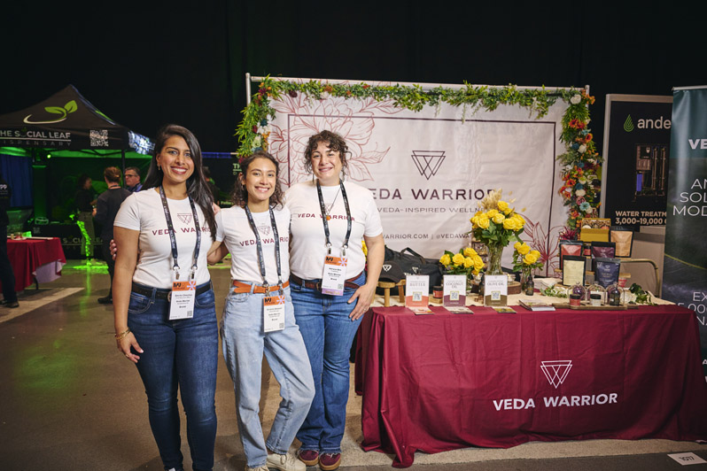 Veda Warrior at MJ Unpacked cannabis event
