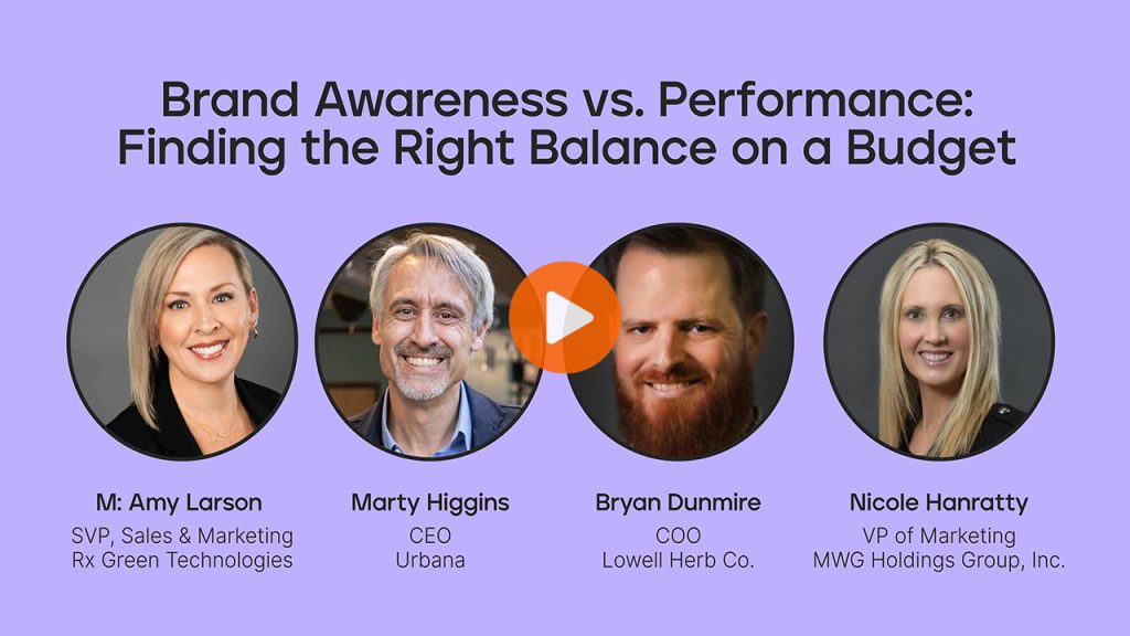 Cannabis Conference Education Recordings: Brand Awareness vs. Performance Conference Session