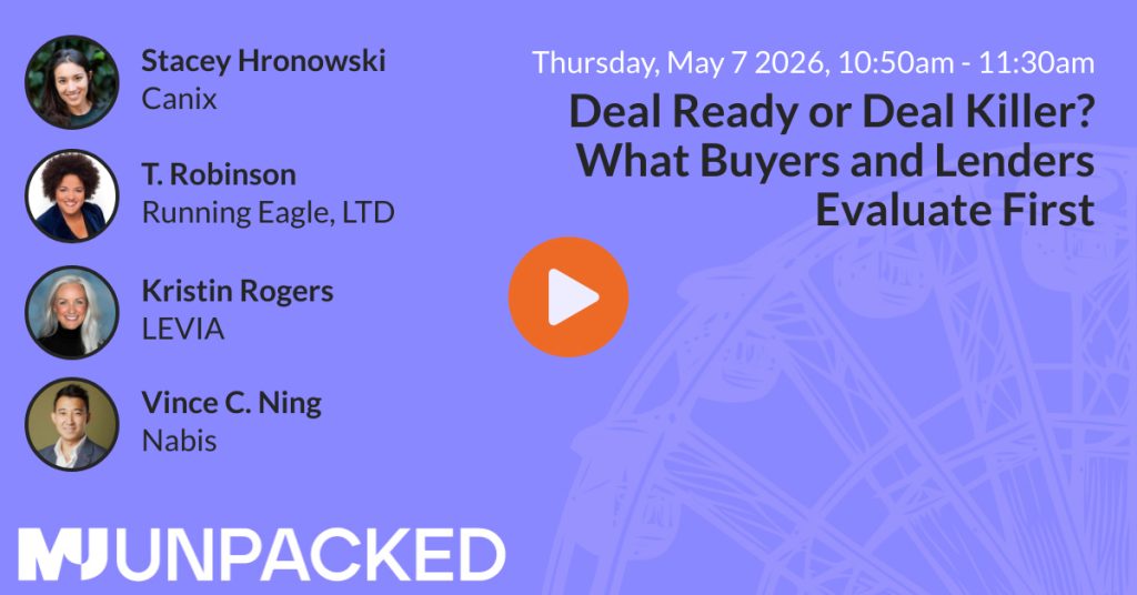 Deal Ready or Deal Killer Conference Session at MJ Unpacked